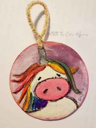 Unicorn ornament